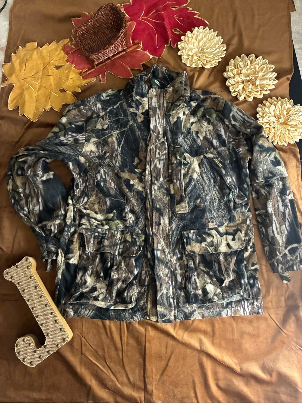 Remington Men's Camouflage Field Jacket - Brown/Black